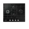 Samsung NA64H3030BK preto encastrado 60 cm gás 4 zonas