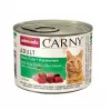 ANIMONDA Carny Adult Vaca, Peru e Coelho - Alimento húmido para gatos - 200 g