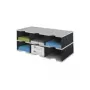 Caixa de arquivo de documentos styrodoc trio em poliestireno preto - cinzento (268-0322.98)