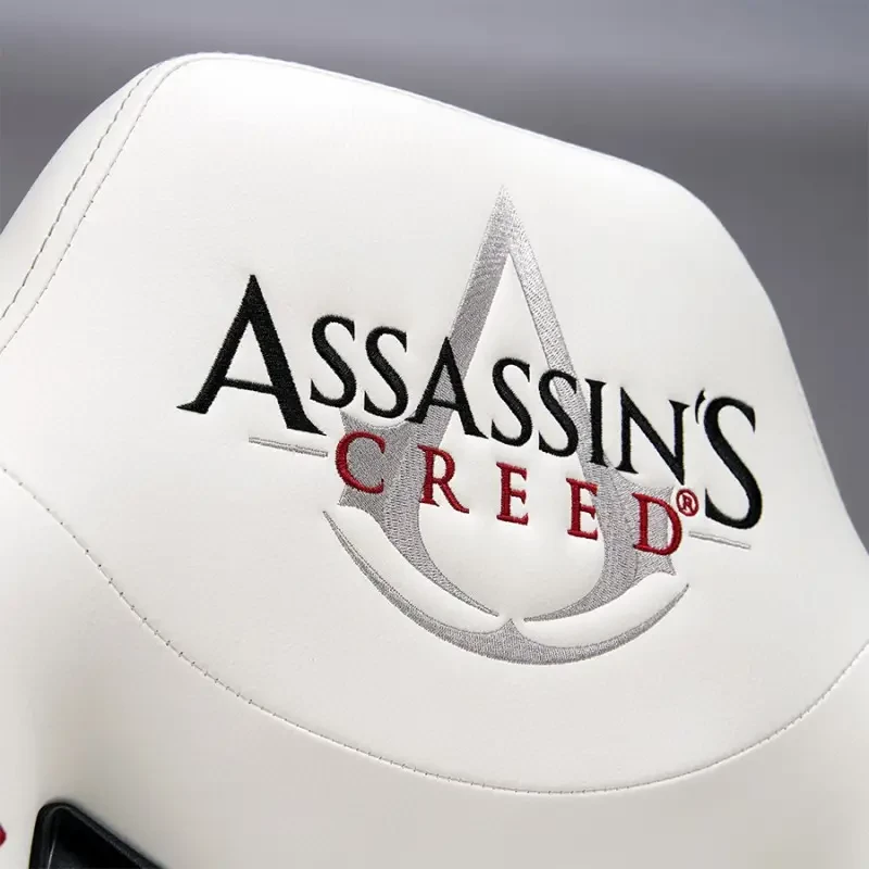 Cadeira de escritório Subsonic SA5573-AC1 assento acolchoado encosto acolchoado branco