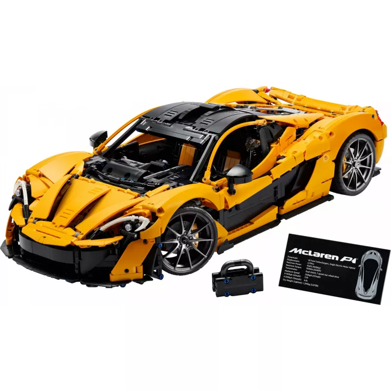LEGO Technic 42172 McLaren P1 conjunto de carro modelo para adultos