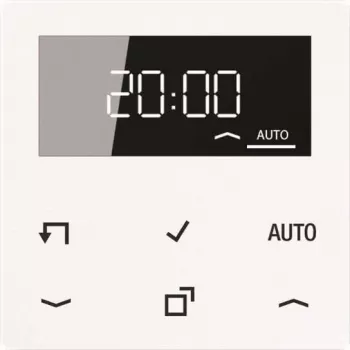 JUNG A 1750 D WW Temporizador standard visor frontal em vidro