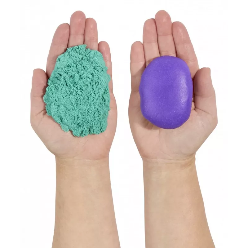 Massa de modelar Wonder Factory Never Dry Dough, lilás turquesa