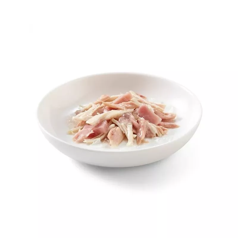 SCHESIR em Gelatina Atum e Frango com Presunto - Alimento húmido para gatos - 50 g