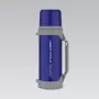 Garrafa térmica Maestro MR-1631 1,5 l azul/cinzento, conservação de calor 24 h, com tampa, copo e pega