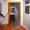 Porta de proteção contra poeira para renovação, cortina de poeira 220X110 reta
