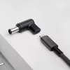 Akyga AK-ND-C08 adaptador de carregamento USB-C para DC 7,4 x 5,0 mm + pino para portáteis, 18,5-20 V, 100 W, para Dell