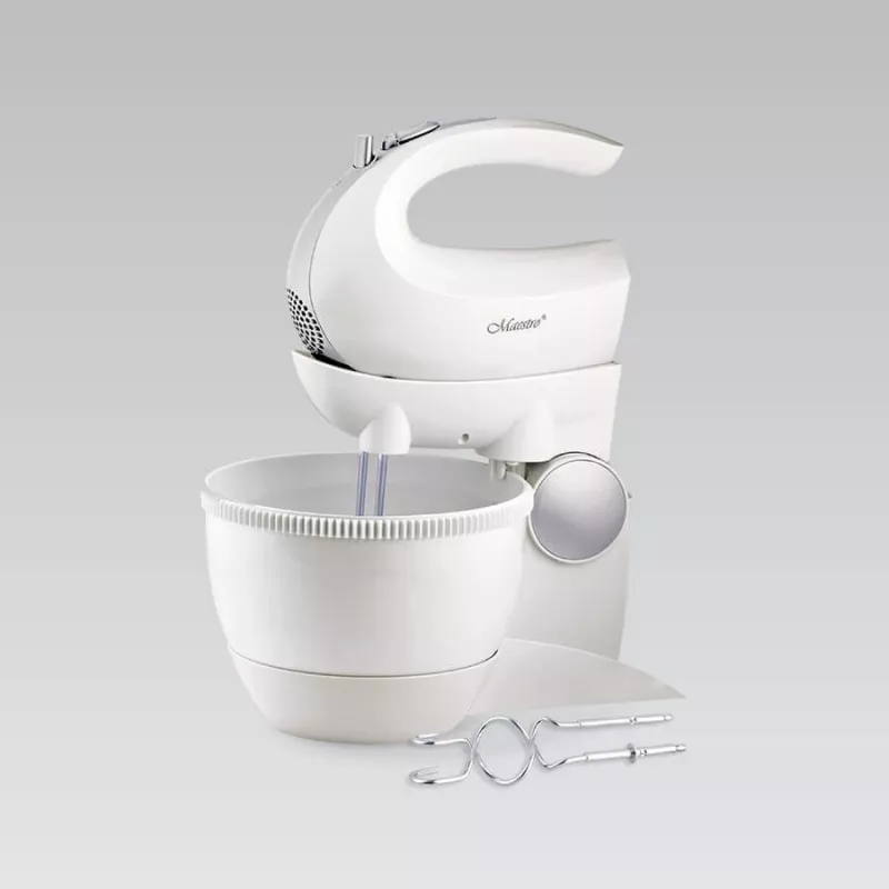 Batedeira com taça rotativa Maestro MR-556 — batedeira planetária, taça de aço inoxidável rotativa, várias velocidades