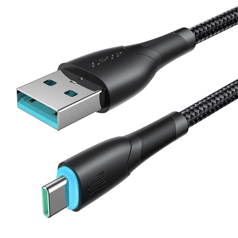 Cabo USB para USB-C Joyroom SA32-AC6 100 W 1 m Preto
