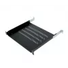 Prateleira de 19 polegadas Triton RAB-UP-450-A4 1U 450 mm 80 kg, preta