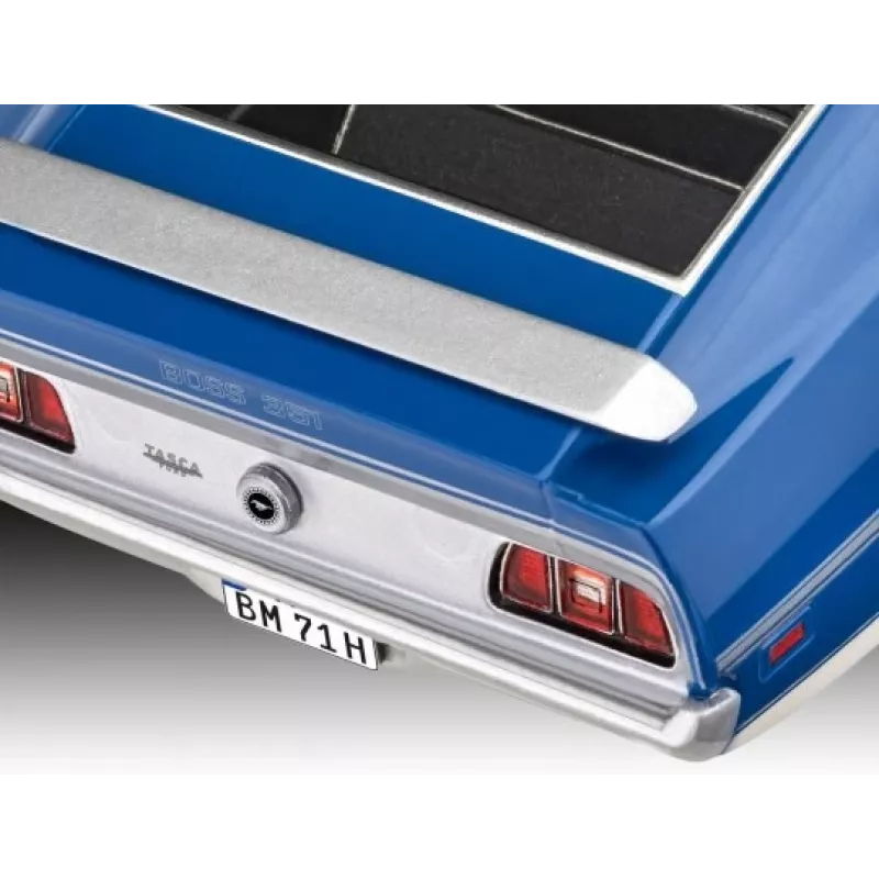 Maquete em plástico REVELL Ford Mustang Boss 351 kit à escala 1:25