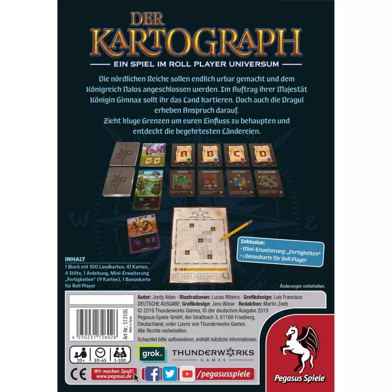 Der Kartograph, jogo de família