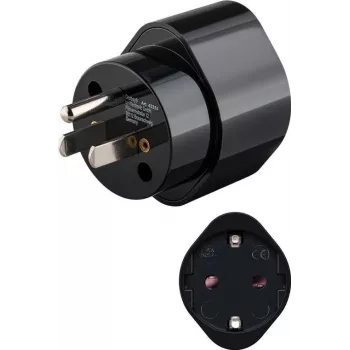 Adaptador de ficha de rede Goobay 45354