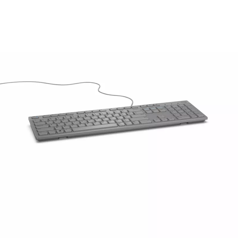 Teclado com fio Dell - KB216 - US International (QWERTY) – Cinzento/ LT gravado