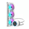 Radiador de computador 360mm Darkflash DN-D360 WHITE — radiador de refrigeração 360mm para refrigeração líquida de PC