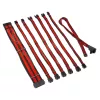 Kit de cabos/adaptadores Kolink Core Pro 12V-2x6 Tipo 2 revestido, Jet Black/Racing