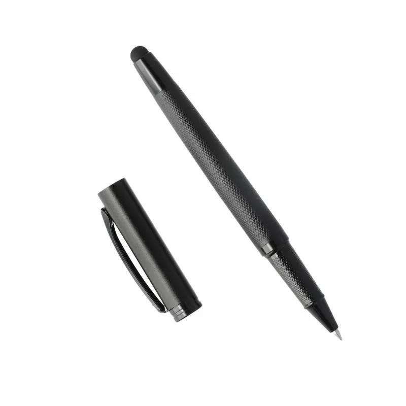 4smarts 2-em-1 ErgoRib Stylus universal, preto