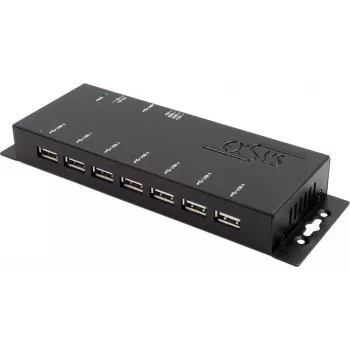 Hub USB Exsys EX-1177-2S 4 portas 480 Mb/s com proteção ESD de 15 kV