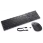 Teclado e rato Dell Premier Collaboration KM900 | conjunto de teclado e rato | sem fios | LT | grafite | USB-A | ligação sem fios
