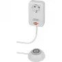 Interruptor de luz Brennenstuhl 1508220 metal branco