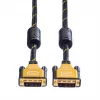 ROLINE GOLD Cabo de monitor DVI, macho-macho (24+1) dual link 2,0m (11.04.5512)