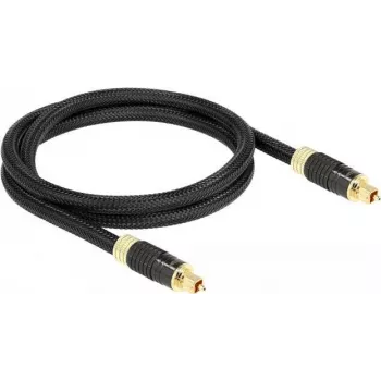 Cabo TOSLINK standard macho – macho 1 m DeLOCK 86592