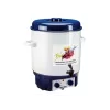 Máquina de vinho quente e de conservas KA 1804 (branco/azul, 1.800 Watt, 27 L)