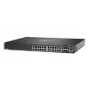 Hewlett Packard Enterprise HPE Aruba Networking CX 6200F 24G 4SFP+ switch - switch - distância máx. de empilhamento 10 km - L3 - gerido - 24 x 10/100/1000 + 4 x 100/1000/10G SFP+ - frontal