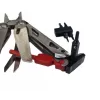 Multiferramenta AZYMUT Giewon FS Fire Starter com 19 ferramentas, pederneira, apito, bolsa de cinto (H2038A)