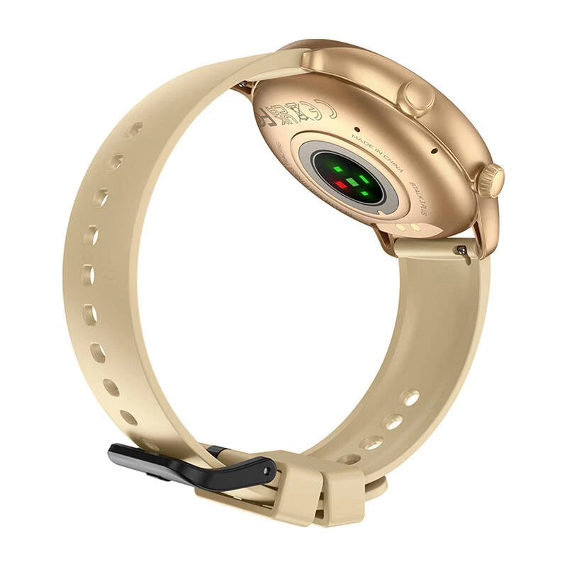 Zeblaze Btalk 3 Plus smartwatch, dourado