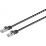 Cabo de rede ShiverPeaks CAT7 75511-S 1 m S/FTP LSZH preto