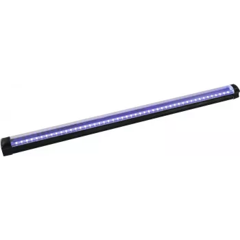 Barra UV EUROLITE 48LED 60 cm slim – aparelho de iluminação UV, 48 LEDs, 60 cm