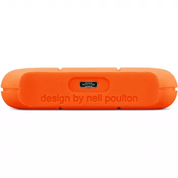 Rugged Mini 5 TB, Disco rígido externo (prateado/laranja, Micro-USB-B 3.2 Gen 1 (5 Gbit/s))
