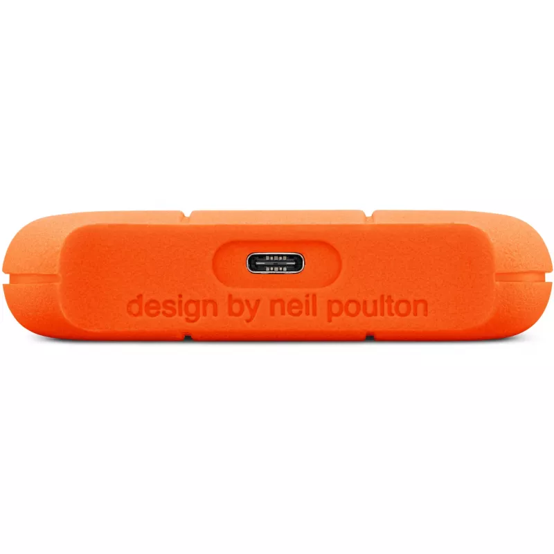 Rugged Mini 5 TB, Disco rígido externo (prateado/laranja, Micro-USB-B 3.2 Gen 1 (5 Gbit/s))