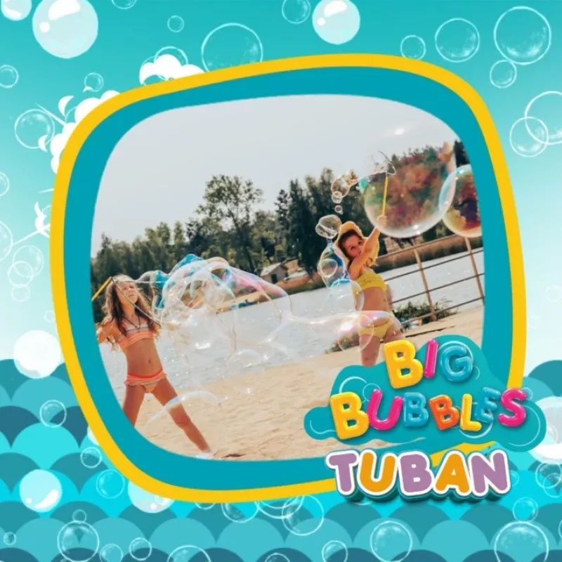 Líquido para bolas de sabão TUBAN 5 l TU3603 – solução de bolas de sabão para brinquedos e máquinas de bolas de sabão