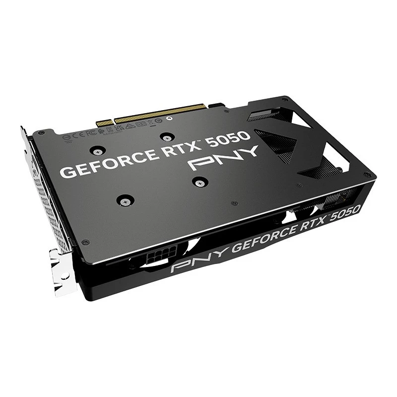 Placa gráfica PNY GeForce RTX 5050 – 8 GB GDDR6, 2317 MHz, 128-Bit, PCIe x8 5.0, refrigeração Dual-Fan