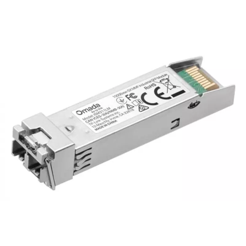 Transceptor de fibra ótica SFP TP-LINK ISM311LM — 1,25 Mbit/s, 850 nm, LC, 550 m, cinzento