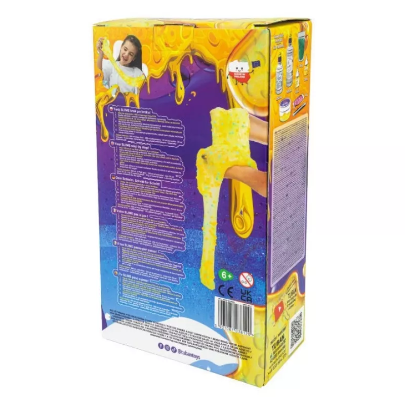 Conjunto de slime sensorial TUBAN TU3812 6-em-1 — kit DIY com seis variantes de slime