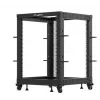 Rack autónomo Lanberg OR01-6115-B 15U preto capacidade 600 kg