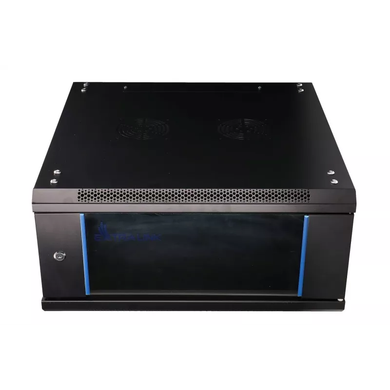 Armário de parede Extralink Extralink Rackmount cabinet 4U 600x600 preto