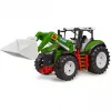 Trator BRUDER com carregador frontal modelo BR-03451 – trator de brincar robusto com carregador móvel
