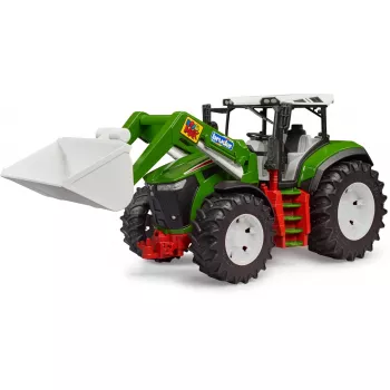 Trator BRUDER com carregador frontal modelo BR-03451 – trator de brincar robusto com carregador móvel