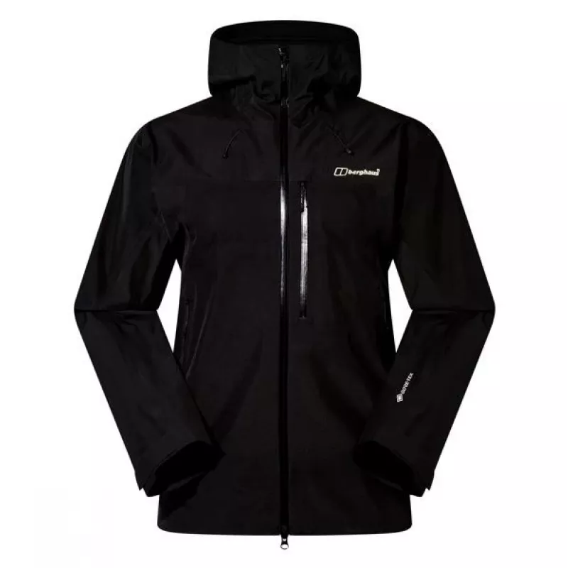 Casaco com membrana Berghaus RIDGE-SEEKER GTX JKT BLK/BLK tamanho XL