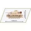 Conjunto de construção Cobi Panzer III Ausf.L — 103 peças, idade recomendada 6+, bege