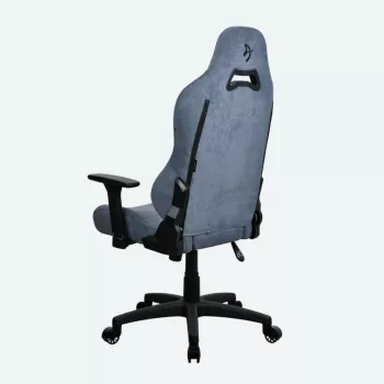 Cadeira gaming Arozzi Torretta SoftFabric Blue — design ergonómico, altura e braços ajustáveis