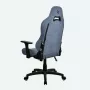 Cadeira gaming Arozzi Torretta SoftFabric Blue — design ergonómico, altura e braços ajustáveis