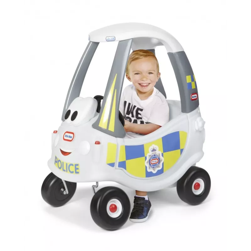 Little Tikes Cozy Coupe Police Response Veículo de deslize