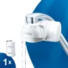 Filtro de água para torneira BRITA ON TAP V CU CE2 (1052067) — 4 fases, capacidade de 600 L, 3 modos, 5 adaptadores, branco