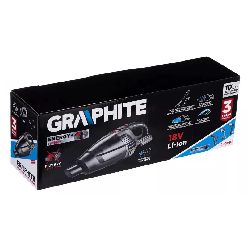 Aspirador Graphite 58G097