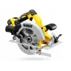 Serra circular portátil DeWALT DCS570P2-QW 18,4 cm prateado, amarelo 5500 rpm